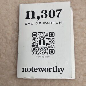 Noteworthy Sample in N,307